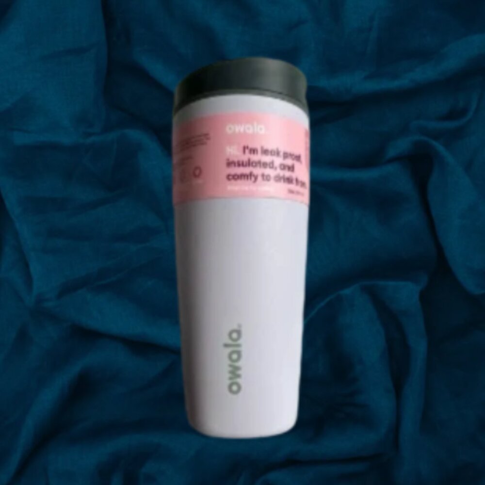 NWT 20oz SmoothSip Slider Stainless Steel Travel Mug - Periwinkle Twinkle